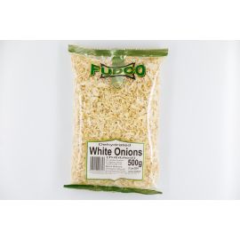 FUDCO DEHYDRATED WHITE ONIONS 500gms
