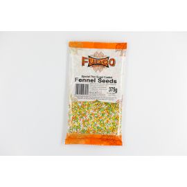 FUDCO SUGAR COATED THIN FENNEL SEEDS 375gms